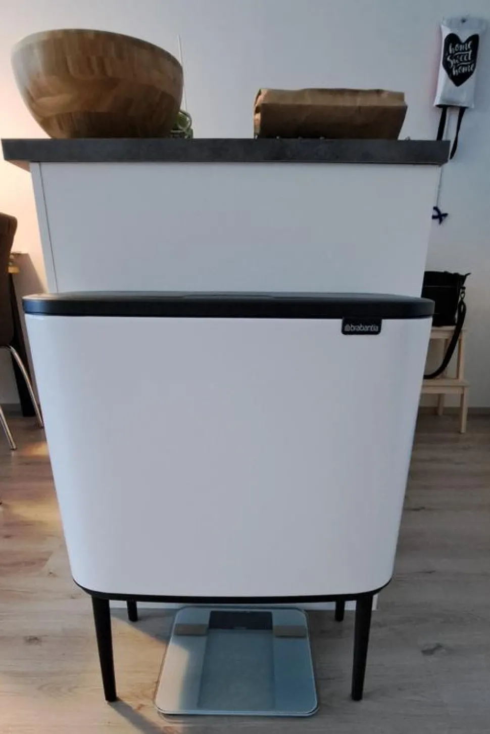 Roska-astia Brabantia Bo Touch 3x11 L Platinum