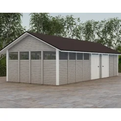 Roskakatos Timburg RK43V, 10040x4236mm, 42.5m², puuvalmis