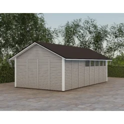 Roskakatos Timburg RK34V, 8040x4236mm, 34m², puuvalmis