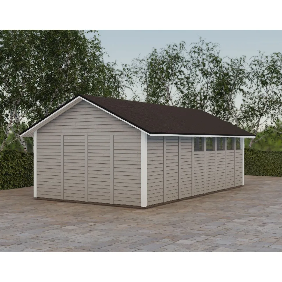 Roskakatos Timburg RK34V, 8040x4236mm, 34m², puuvalmis