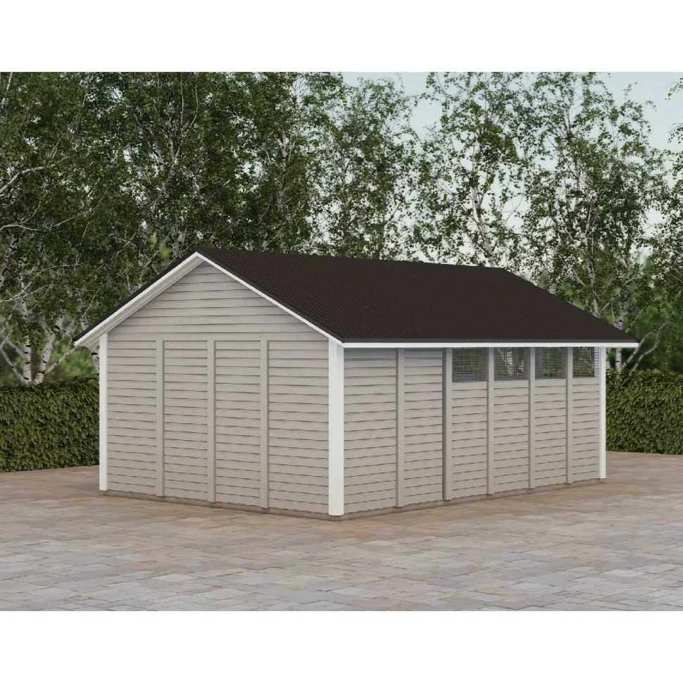 Roskakatos Timburg RK25V, 6040x4236mm, 25.6m², puuvalmis