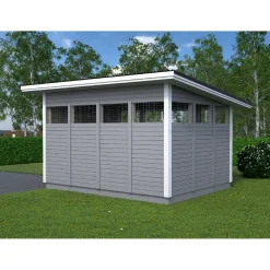 Roskakatos Timburg RK13, 4040x3226mm, 13.1m², puuvalmis
