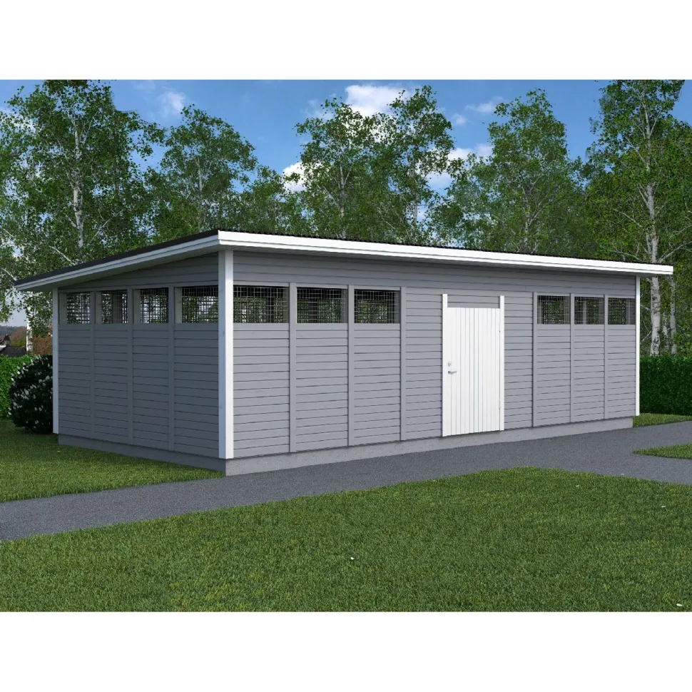 Roskakatos Timburg RK38, 9040x4236mm, 38.3m², puuvalmis