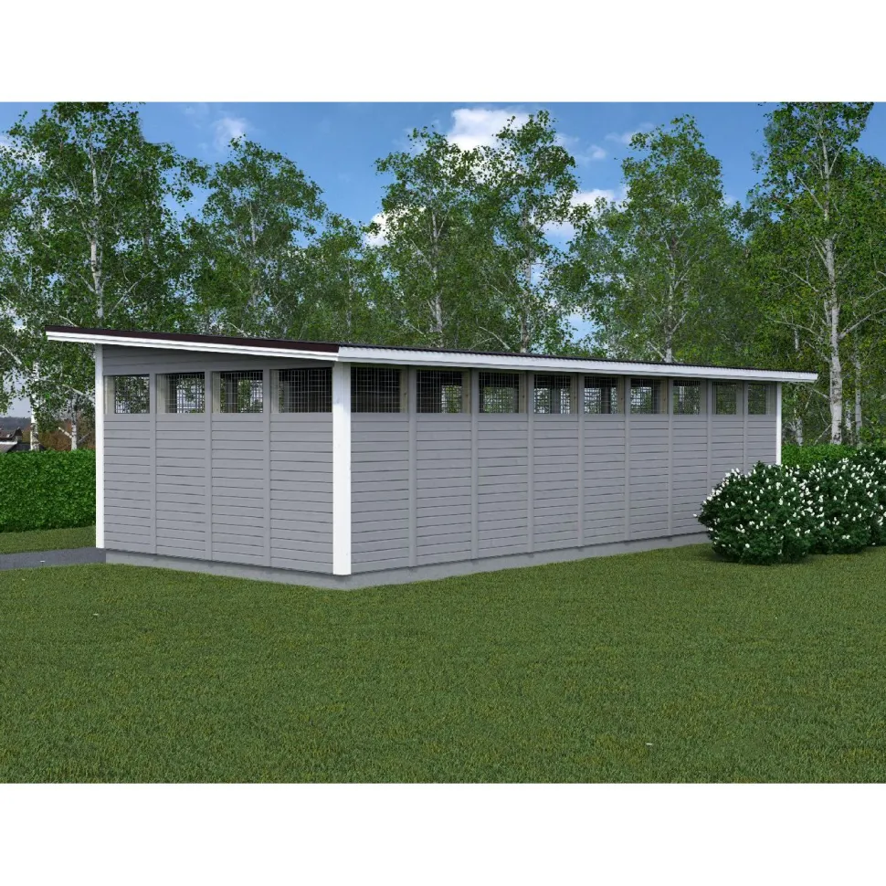 Roskakatos Timburg RK38, 9040x4236mm, 38.3m², puuvalmis