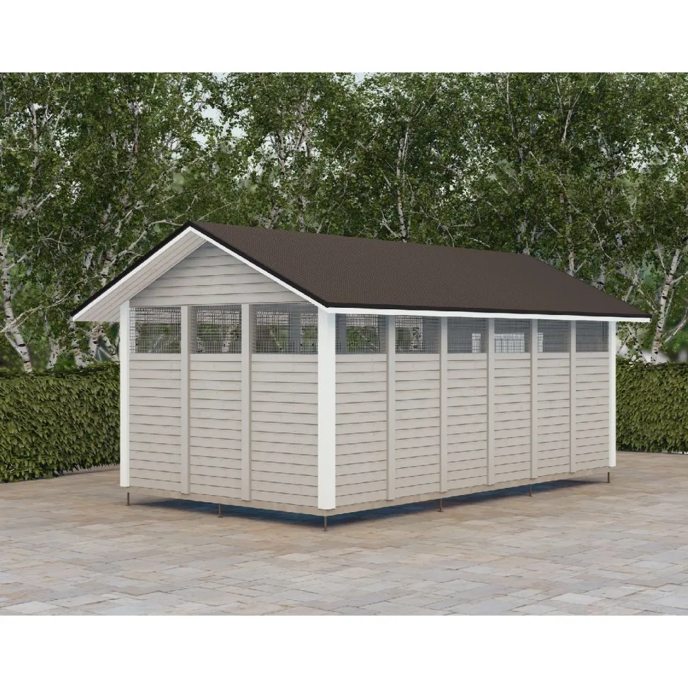 Roskakatos Timburg RK19, 6040x3236mm, 19.5m², puuvalmis