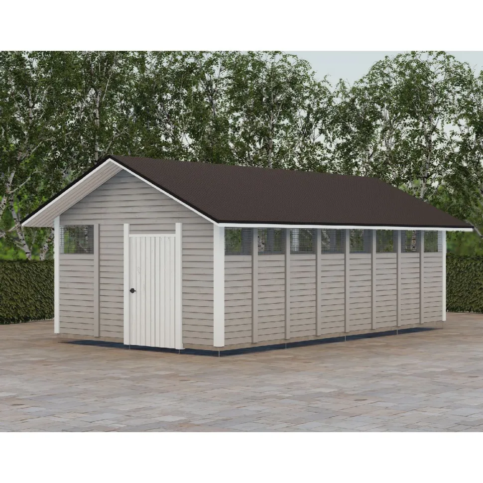 Roskakatos Timburg RK34, 8040x4236mm, 34m², puuvalmis