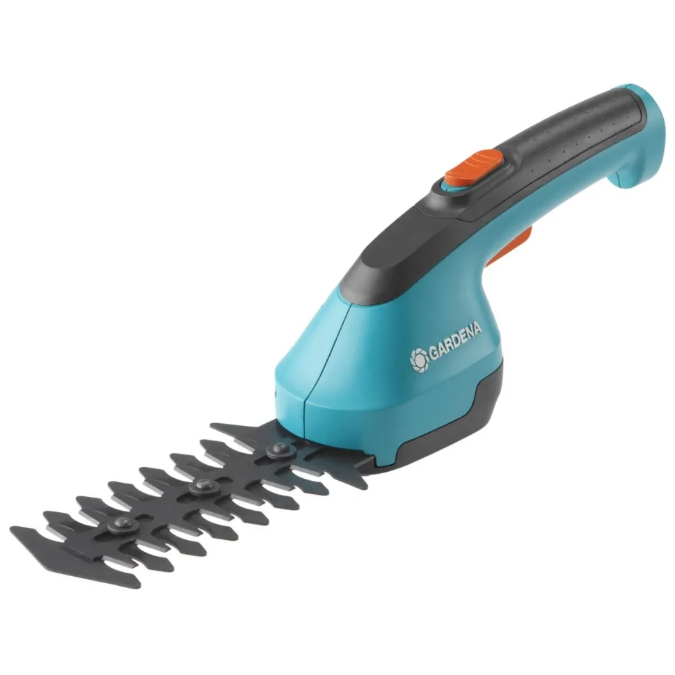 Ruohosakset Gardena AccuCut Li + ruoho- ja pensasterät