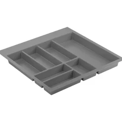 Ruokailuvälinelaatikko Beslag Design Basic, harmaa, eri kokoja