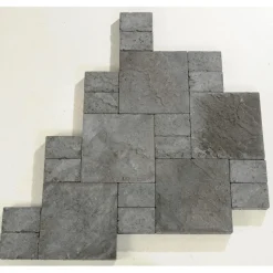 Rustiikkilaatta Rudus 418x418x60mm harmaa