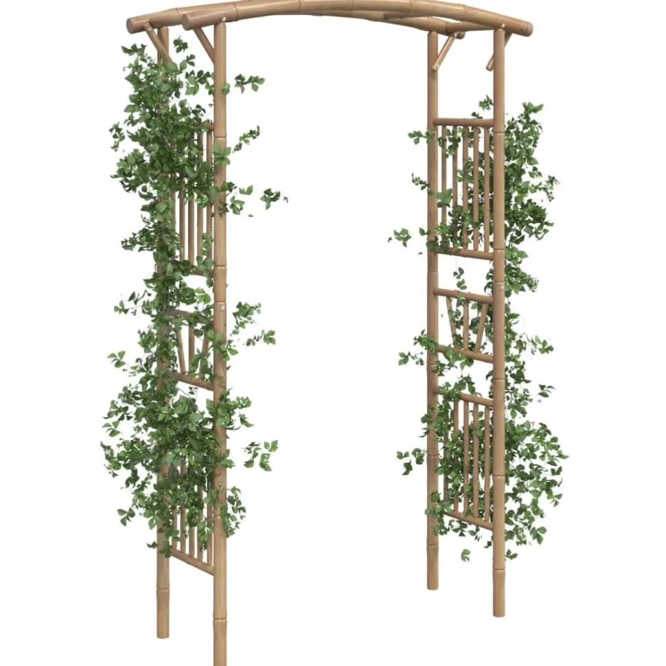 Ruusukaari bambu 118x40x187 cm