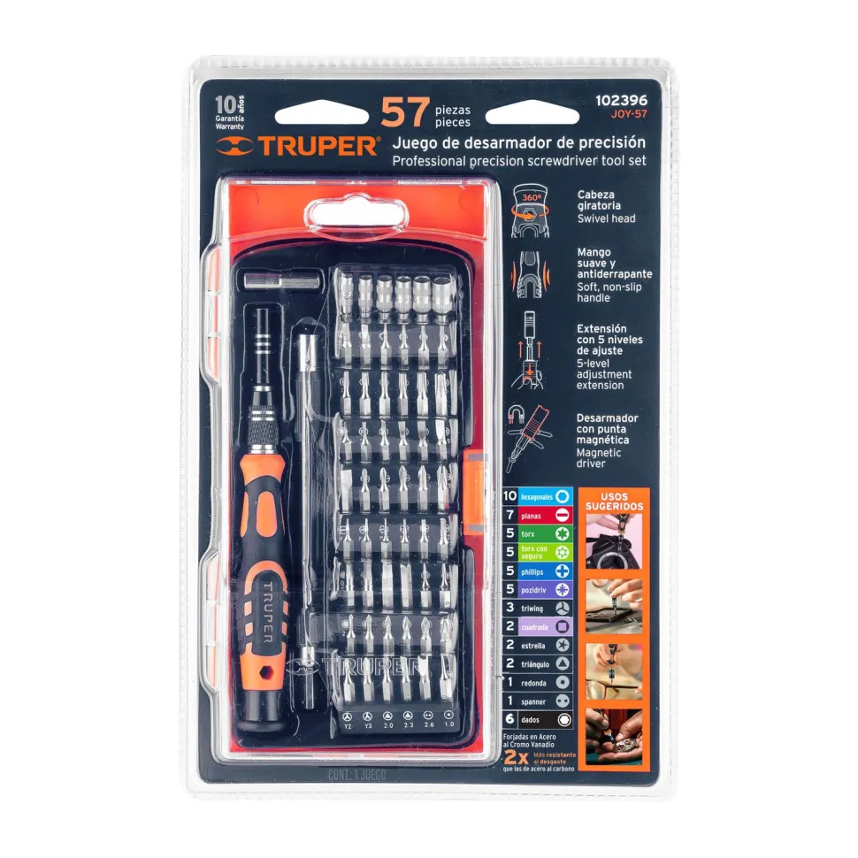 Ruuvimeisselisarja Truper, 57 kpl