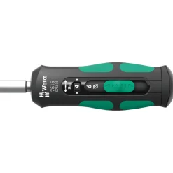 Ruuvimeisseli Wera 7515 Kraftform Safe-Torque Speed, 2–6 Nm