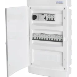 Ryhmäkeskus Malmbergs 3x12 modulia, IP40, uppoasennus