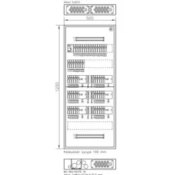 Ryhmäkeskus uppo/pinta FE UTU Bulldog 3863 V 63A IP30 FE