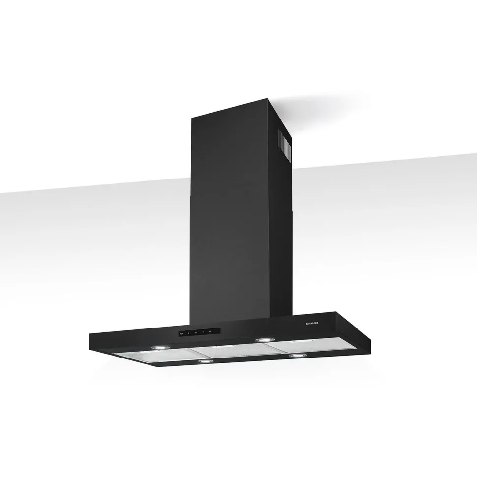 Saarekeliesituuletin Savo AAVA 2.0, 90cm, mattamusta