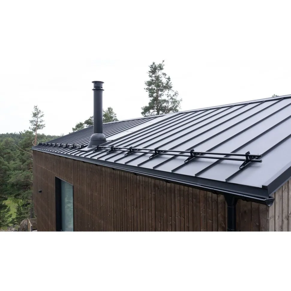 Sadevesijärjestelmä Ruukki puolipyöreä: vesikouru 3.0m ø125mm, eri värejä