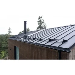 Sadevesijärjestelmä Ruukki puolipyöreä: syöksytorvi pyöreä 4.0m ø100mm, eri värejä