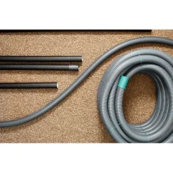 Sadevesiputki Meltex 100/90 mm x 50 m SN8 musta (AP100/90)