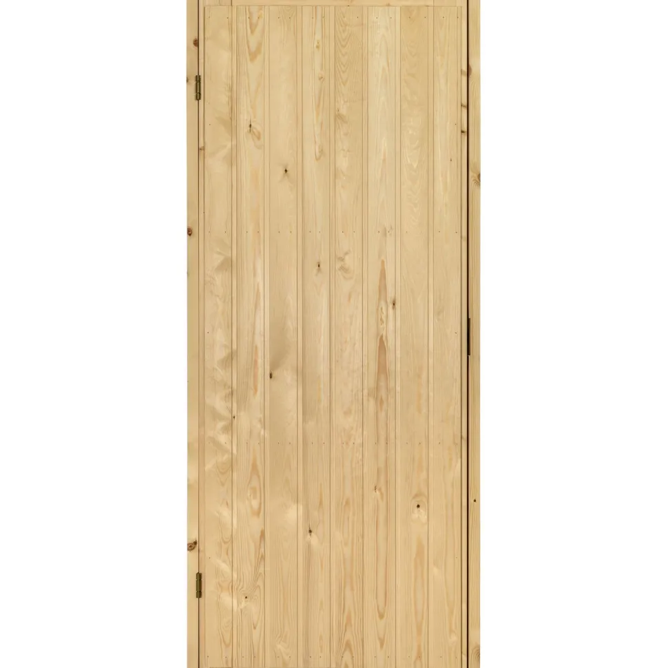 Saunan ovi Kaskipuu SOA 7-8x21 paneloitu karmi 92 mm