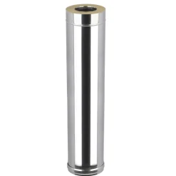 Saunan Piippu Jeremias ECO 1000 mm jatko-osa Ø115 mm rst