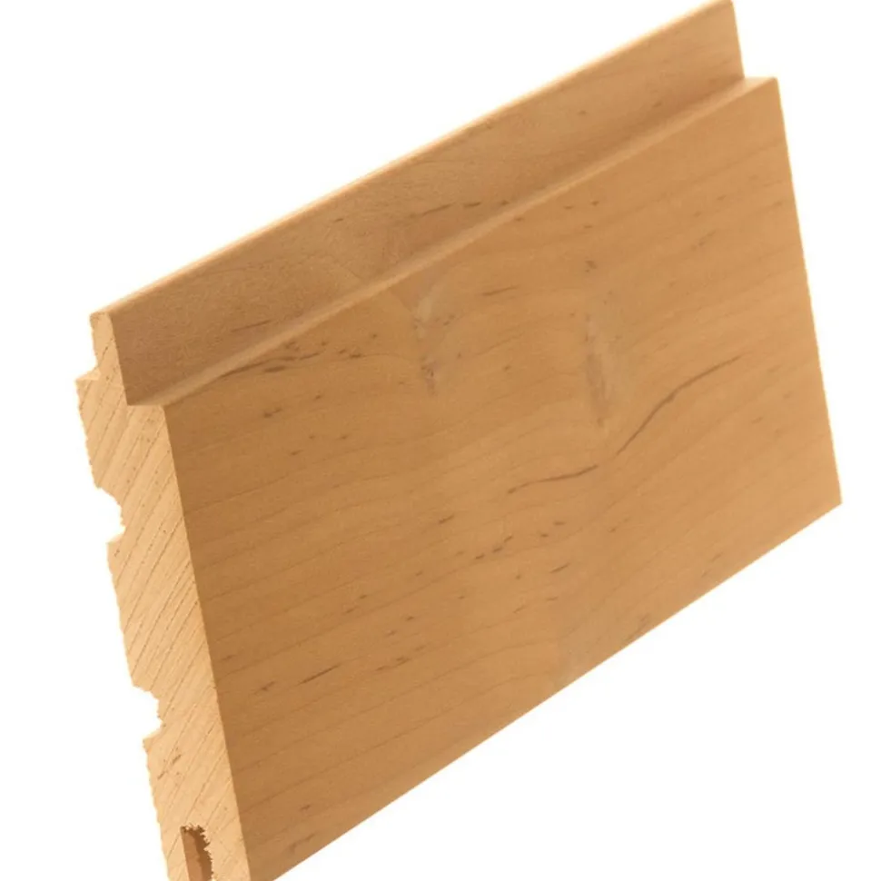 Saunapaneeli Tuuli Sauna STS4 15x90mm, lämpökäsitelty tervaleppä