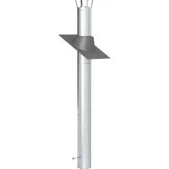 Savupiippu/takan piippu Jeremias 3m, Ø150mm, rst