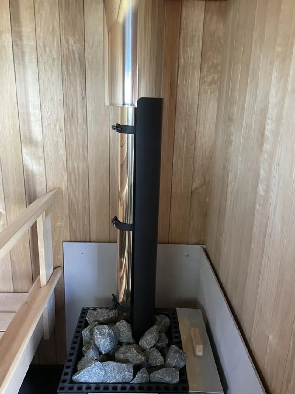 Savuputken suoja Jeremias 1000 mm Ø115