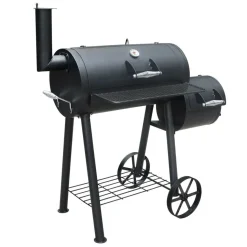 Savustusgrilli Landmann Smoker 122 x 127 x 63 cm musta