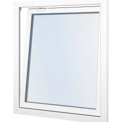 Seicom Classic DK 3K 3-lasinen kippi-ikkuna, PVC, A-malli, leveys 1100 mm