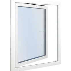 Seicom Classic DK 2K 2-lasinen kippi-ikkuna, PVC, A-malli, leveys 600 mm