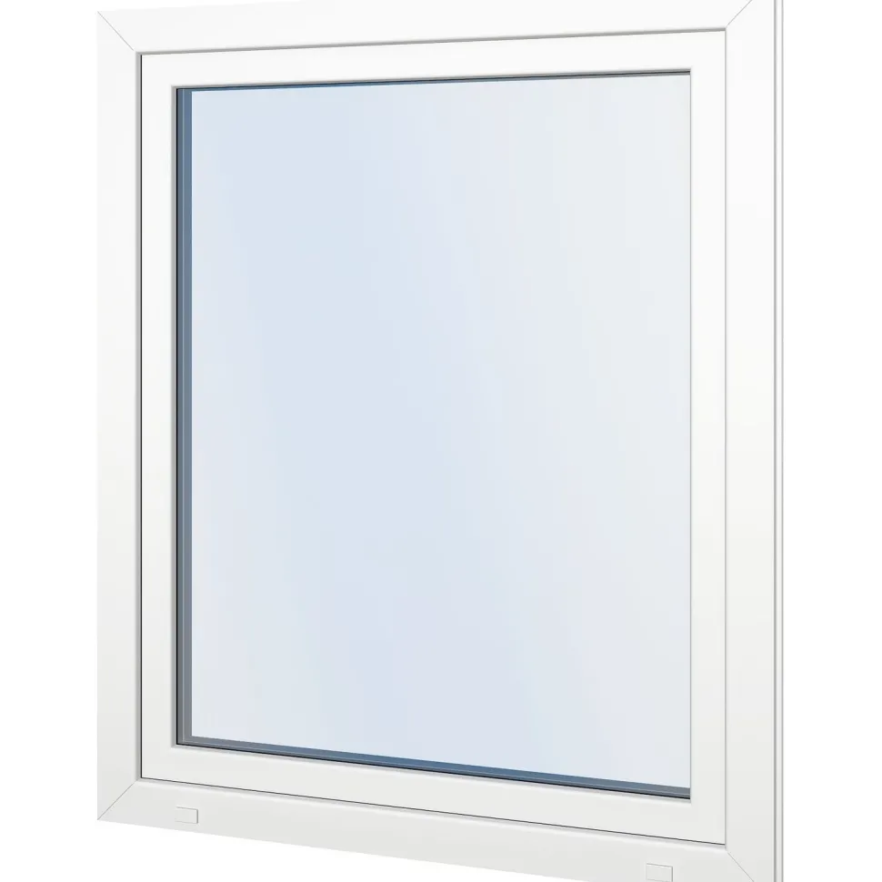 Seicom Classic DK 2K 2-lasinen kippi-ikkuna, PVC, A-malli, leveys 600 mm