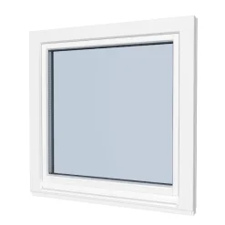Seicom Classic DK 2K 2-lasinen kippi-ikkuna, puu, leveys 710-1100mm