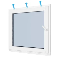 Seicom Classic DK 3K 3-lasinen kippi-ikkuna, puu, leveys 500-700mm