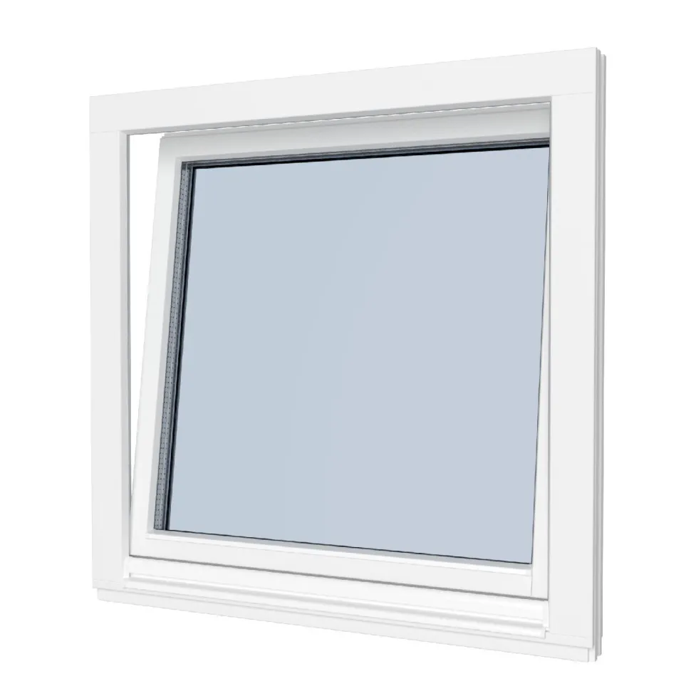 Seicom Classic DK 3K 3-lasinen kippi-ikkuna, puu, leveys 500-700mm