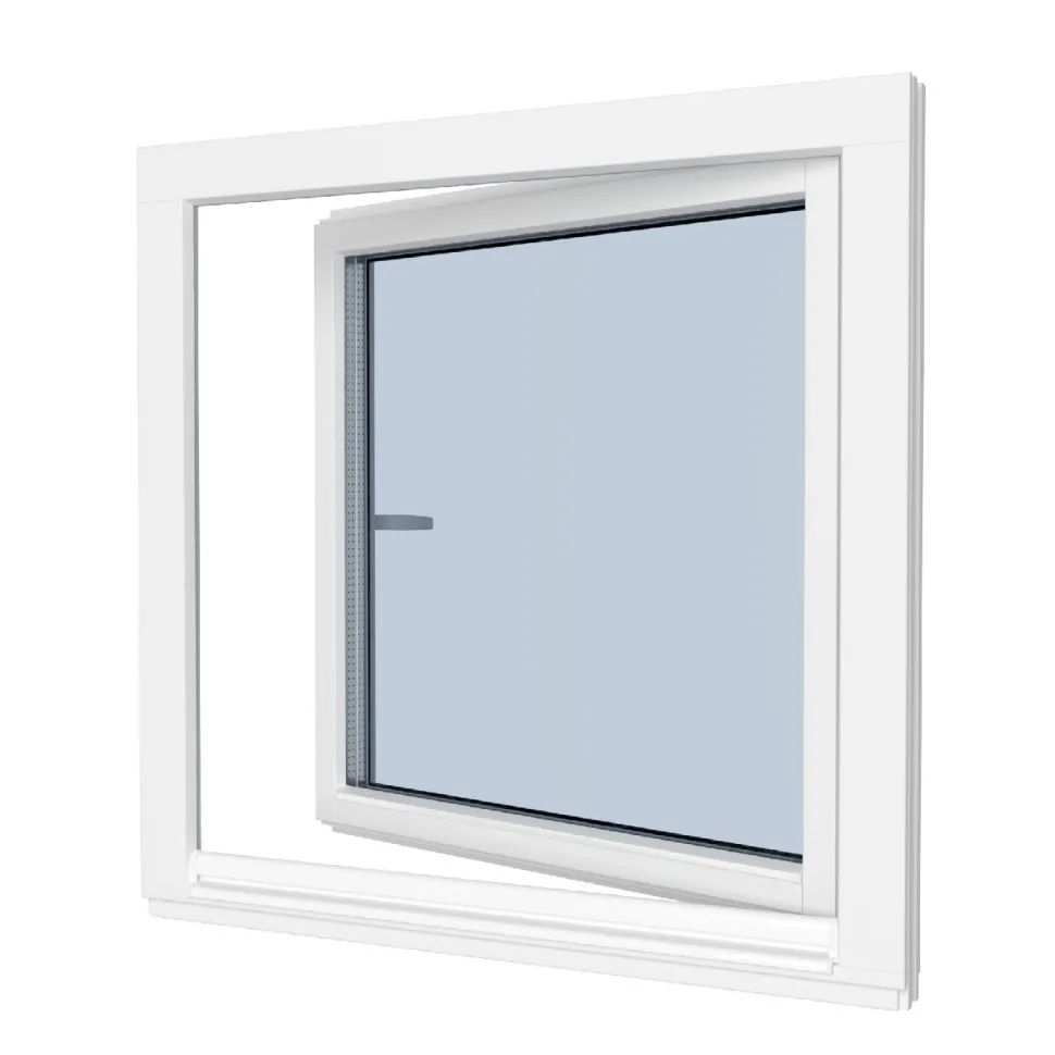 Seicom Classic DK 3K 3-lasinen kippi-ikkuna, puu, leveys 500-700mm