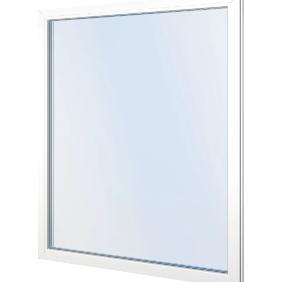 Seicom Classic 3K 3-lasinen kiinteä PVC-ikkuna, A-malli