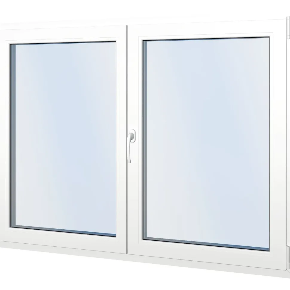 Seicom Classic RO 3K 3-lasinen kippi-ikkuna PVC B-malli yksiaukkoisella karmilla leveys 1600 - 1690 mm
