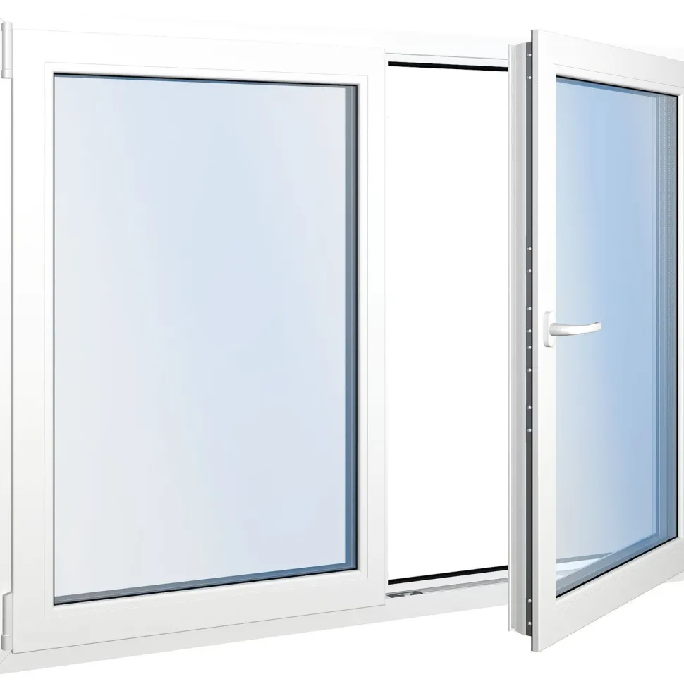 Seicom Classic RO 3K 3-lasinen kippi-ikkuna PVC B-malli yksiaukkoisella karmilla leveys 1600 - 1690 mm