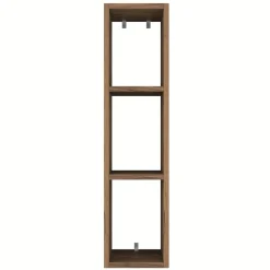 Seinähyllykkö Linento Furniture E3-224, 22.1x90cm, tummanruskea