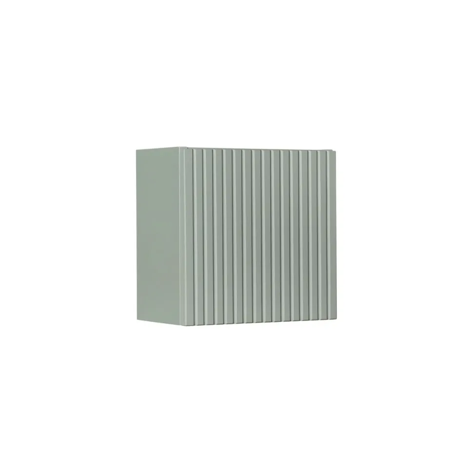 Seinäkaappi Interia Stripes 30x30x19 cm, vihreä
