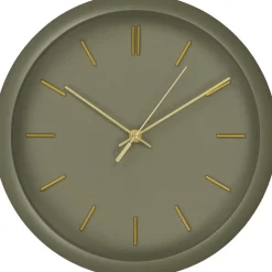 Seinäkello House Nordic Rossano, ø30cm, hiljainen käynti, vihreä