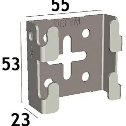 Seinäkiinnike mini sähkö Z B4 (B11)
