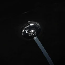 Seinäkiinnitettävä reunaton WC/bidee keramiikka musta