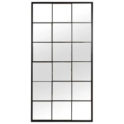 Seinäpeili Home4You Simone, 90x180cm, musta