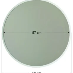 Seinäpeili Linento Furniture Beyaz 60 cm valkoinen