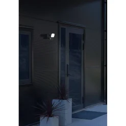 Seinävalaisin Konstsmide Smartlight 7867-750 musta 10W kamera kaiutin mikrofoni