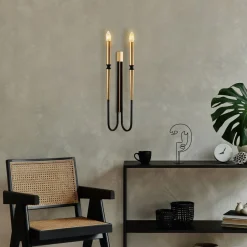 Seinävalaisin Linento Lighting Lumi, musta