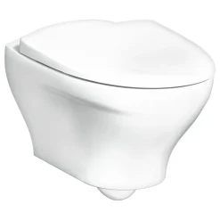 Seinä-WC Gustavsberg Estetic 8330, Hygienic Flush, C+, Soft Close, valkoinen
