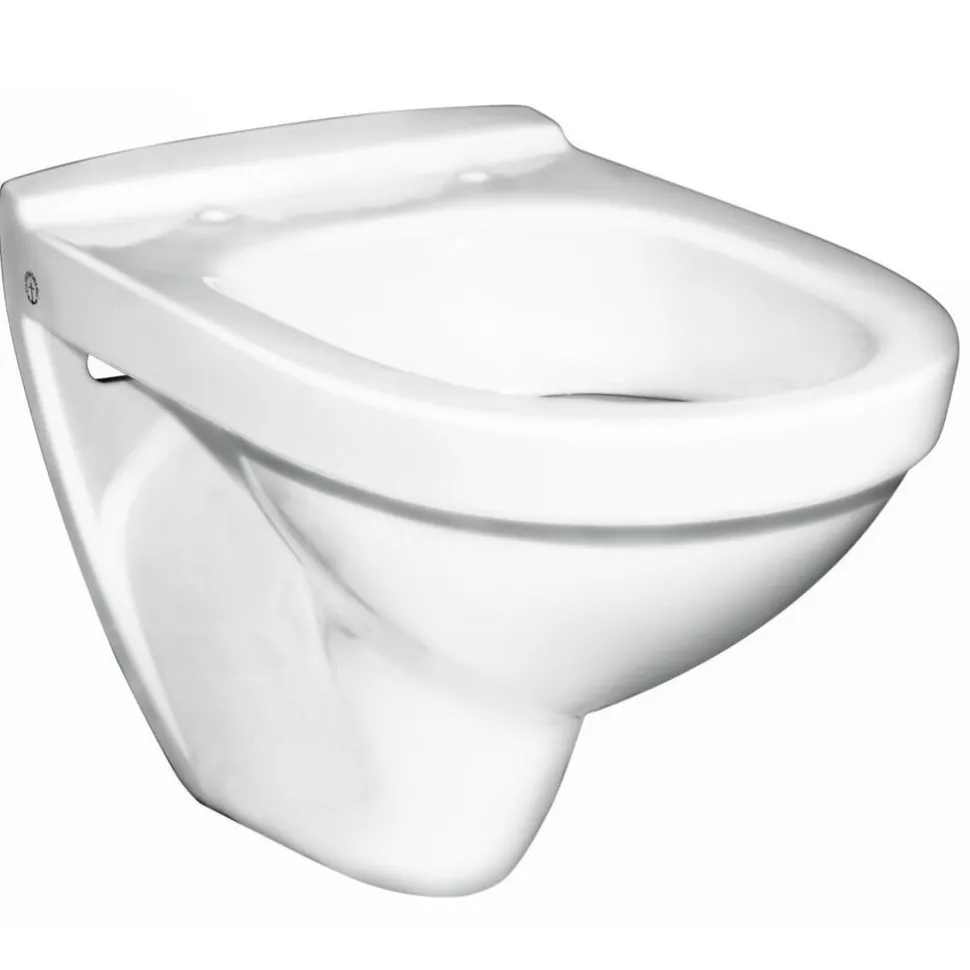 Seinä-WC-istuin Gustavsberg Nautic, CeramicPlus, ilman istuinkantta