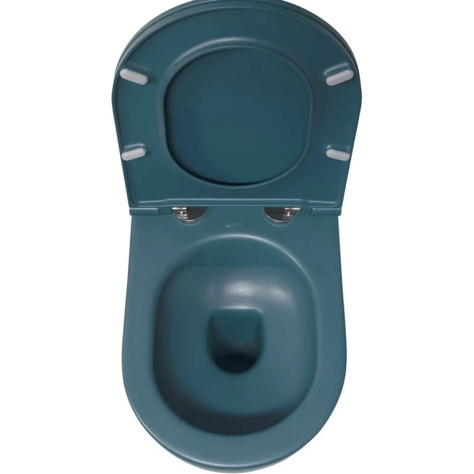 Seinä-WC-istuin Interia Infinity Rimless, huuhtelukaulukseton, matta, eri värejä